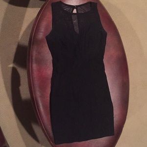 Black bodycon dress